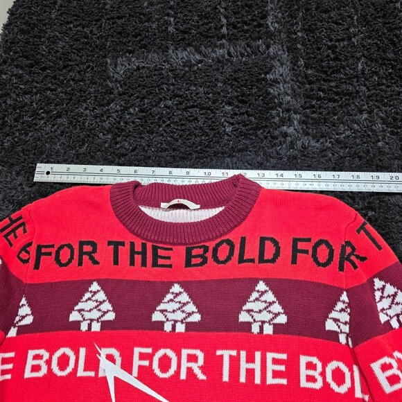 Vintage Doritos Ugly Christmas‎ Sweater Size Large Red “For The Bold” - Picture 9 of 9